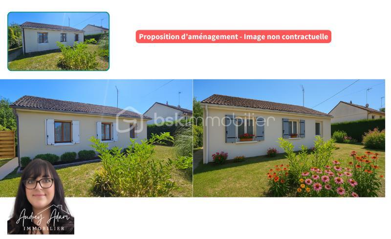 Maison traditionnelle - 74 m² - 3 pièces