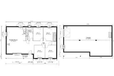 Maison - 98 m² - 5 pièces