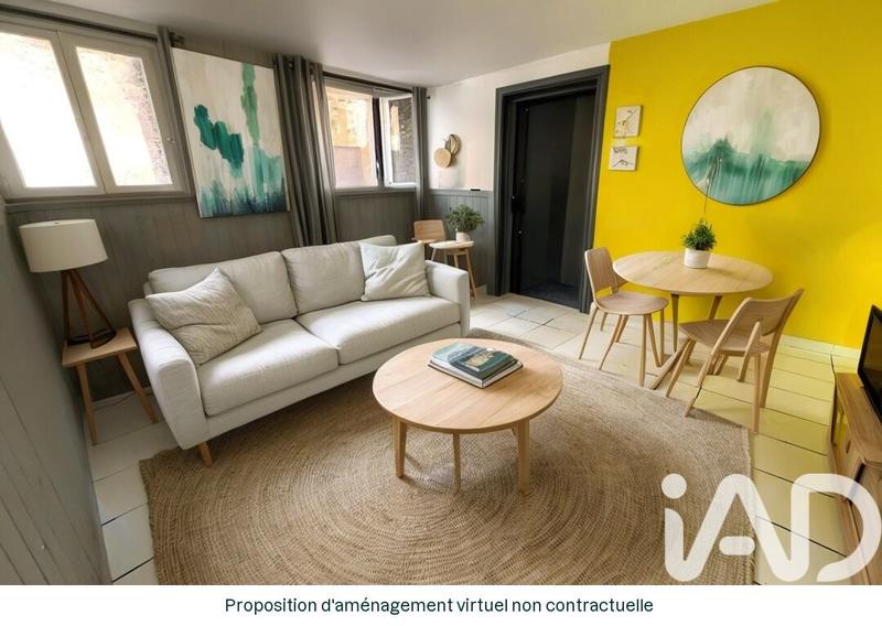 Appartement - 38 m² - 2 pièces