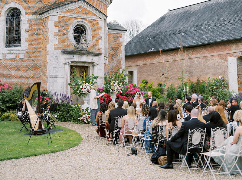 Animations musicales harpe violon violoncelle et voix