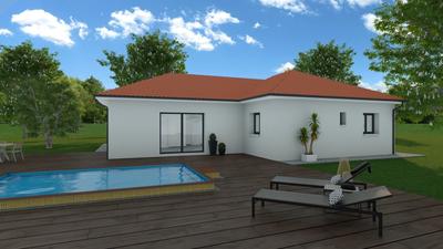 Maison - 90 m² - 4 pièces