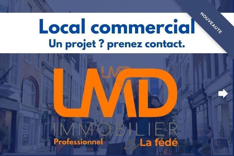 Local commercial - 70 m² - 2 pièces
