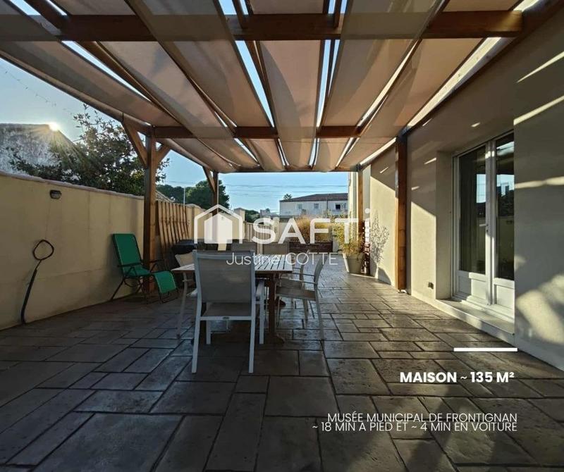 Maison - 135 m² - 5 pièces