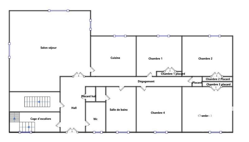 Maison - 212 m² - 7 pièces