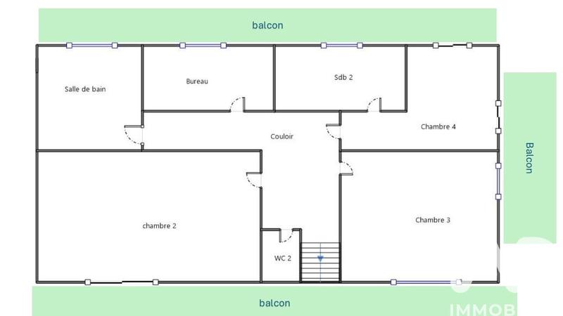 Maison - 192 m² - 8 pièces