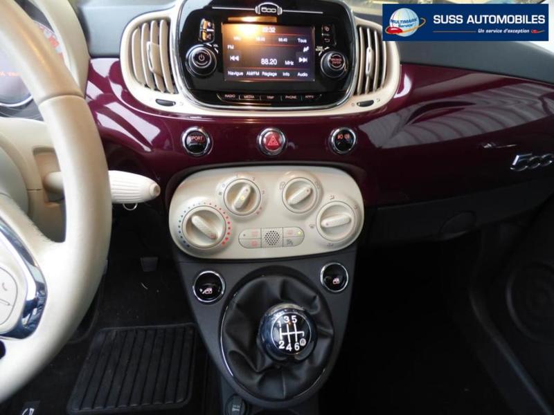 Fiat 500 My17 0.9 105 ch TwinAir s&amp;S Lounge