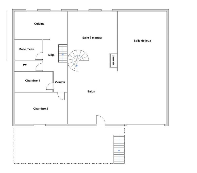 Loft - 241 m² - 7 pièces