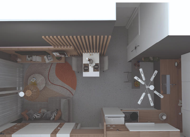 Maison - 35 m² - 2 pièces