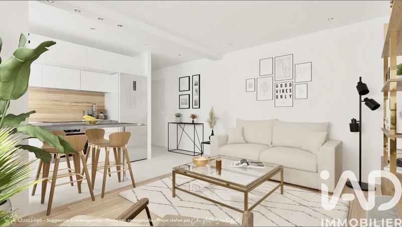 Appartement - 42 m² - 2 pièces