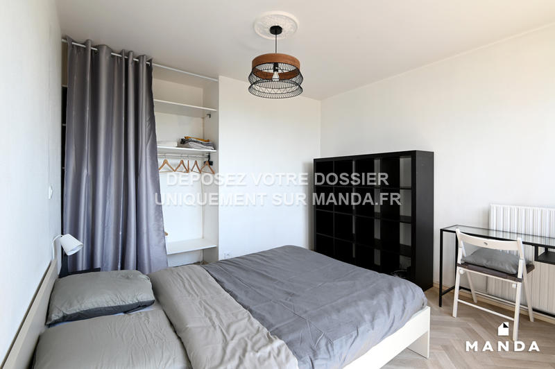 Chambre - 9 m² - 3 pièces