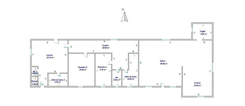 Maison - 193 m² - 6 pièces