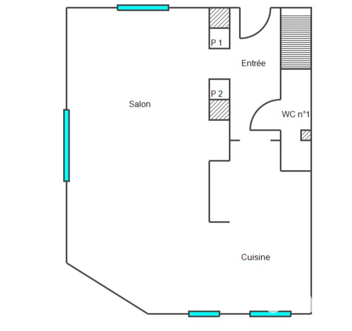 Maison - 100 m² - 4 pièces