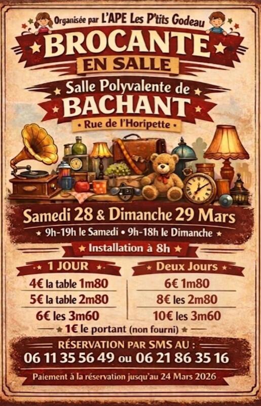 Brocante en salle