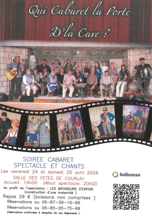 Soirée cabaret - Qui cabaret la porte d'la cave ?