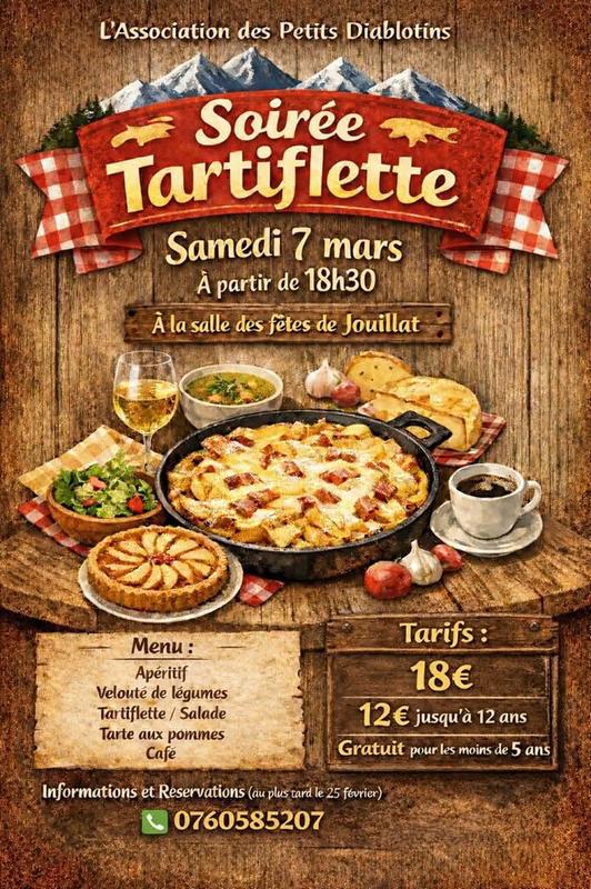 Soirée tartiflette