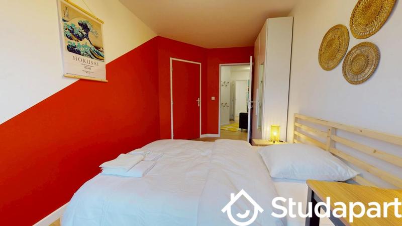 Chambre - 10 m² - 1 pièce