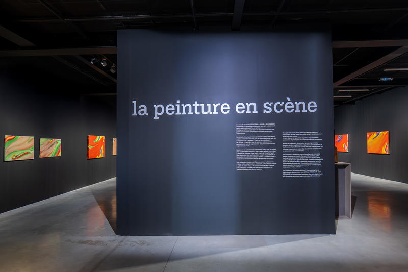 Visite commentée · la peinture en scène