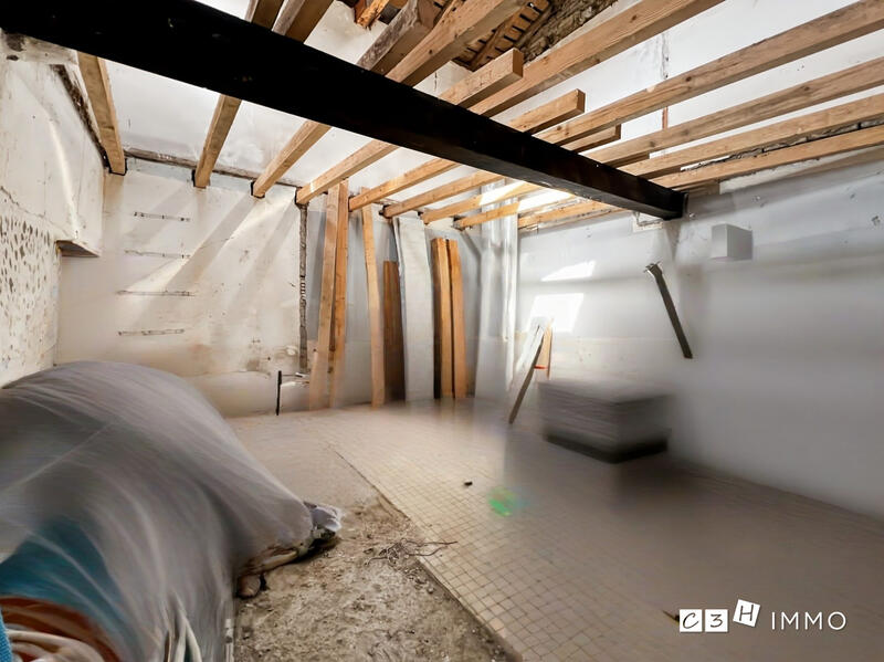 Maison ancienne - 72 m² - 3 pièces