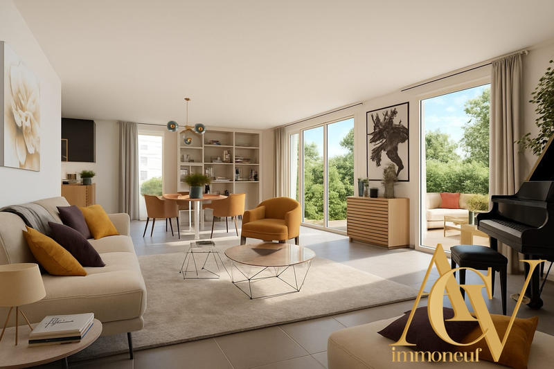 Appartement - 94 m² - 4 pièces