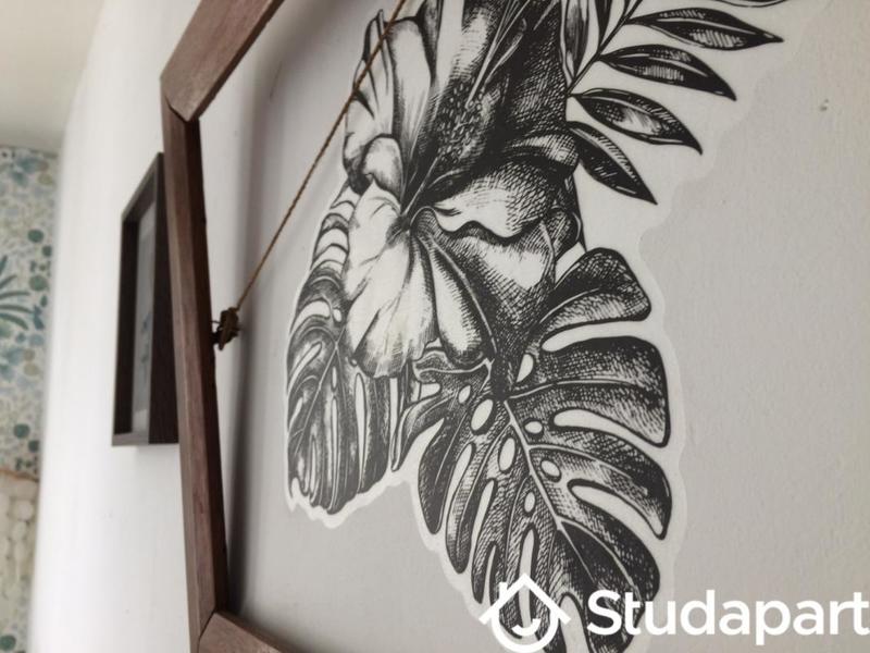 Chambre - 12 m² - 1 pièce