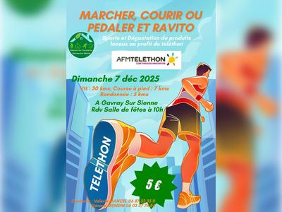 Afm-Téléthon : Matinée sportive &quot;Le sport dégustation&quot;