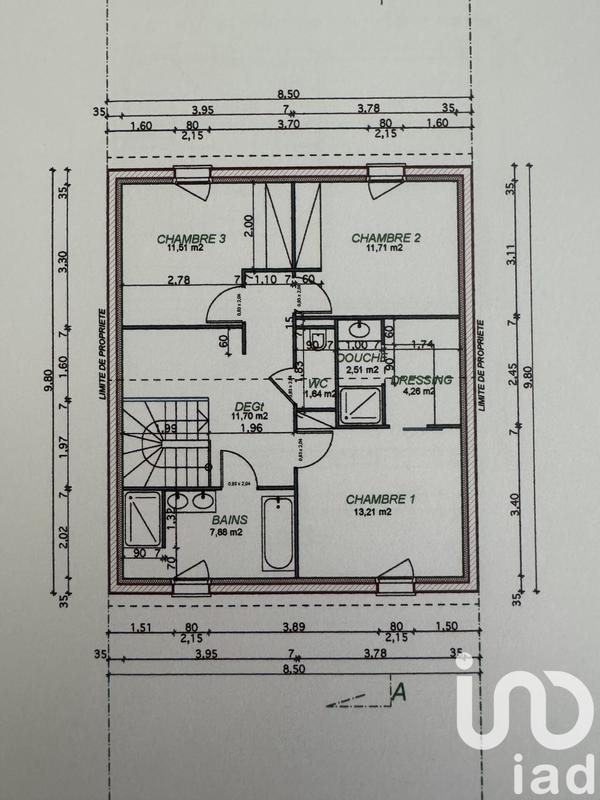 Maison de maîtres - 110 m² - 5 pièces