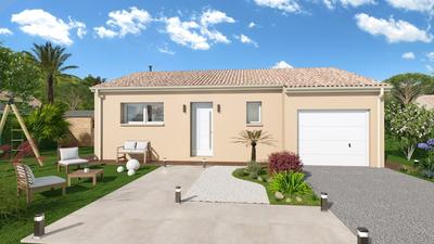 Maison - 65 m² - 3 pièces