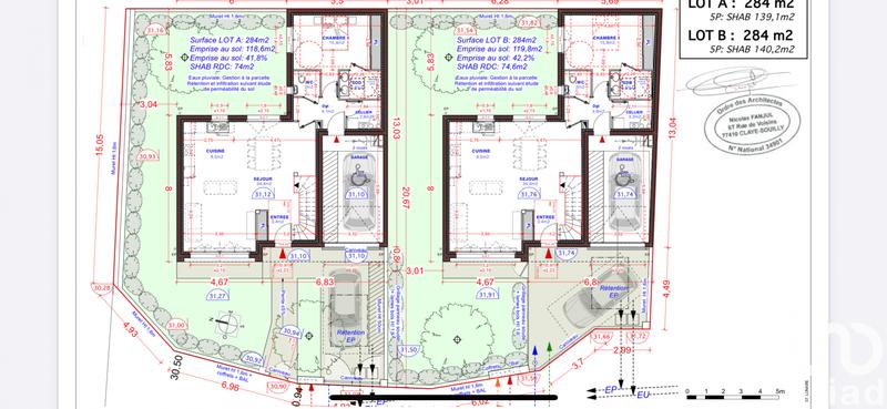 Maison - 140 m² - 8 pièces
