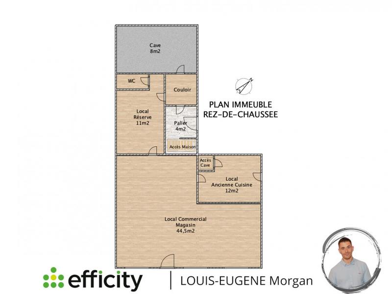 Immeuble - 220 m² - 11 pièces