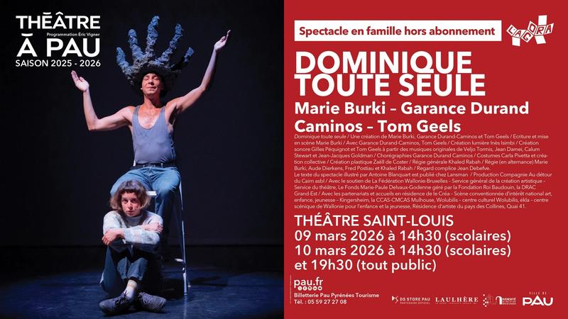 Théâtre à Pau - Dominique toute seule