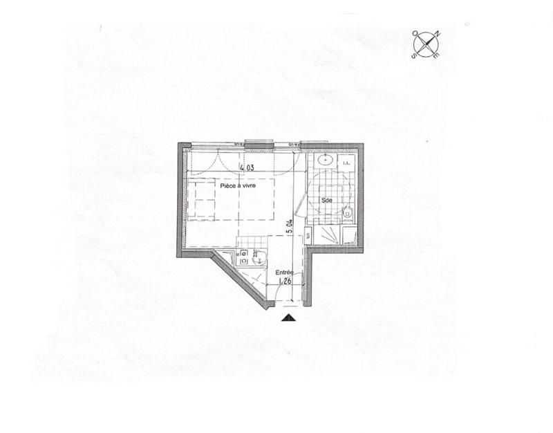 Appartement - 21 m² - 1 pièce