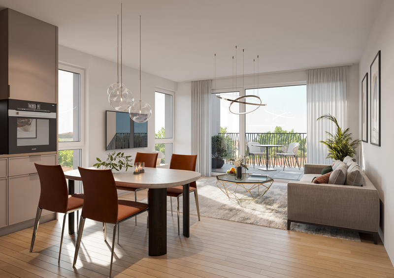 Appartement - 50 m² - 2 pièces