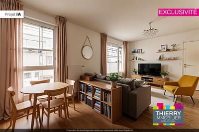 Appartement - 43 m² - 2 pièces