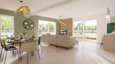 Maison - 80 m² - 4 pièces