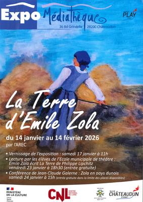 Lecture - "Emile Zola écrit la Terre"
