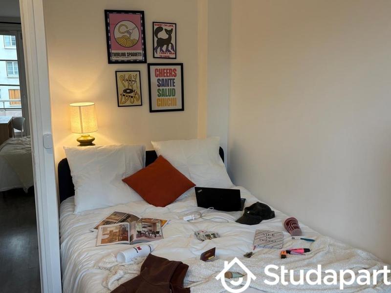 Chambre - 9 m² - 1 pièce