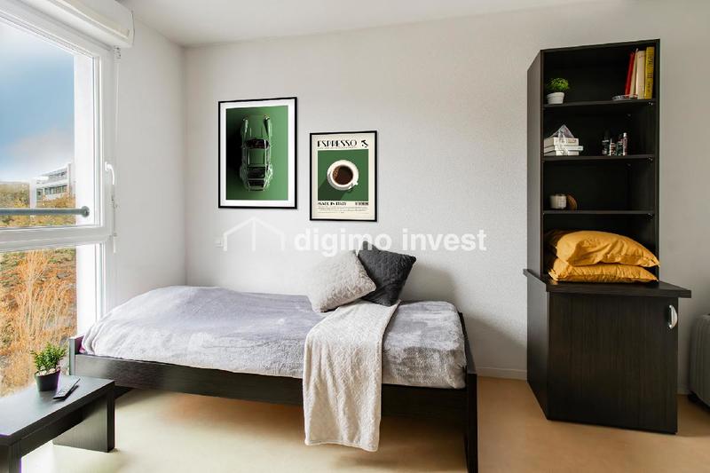 Studio - 21 m² - 1 pièce