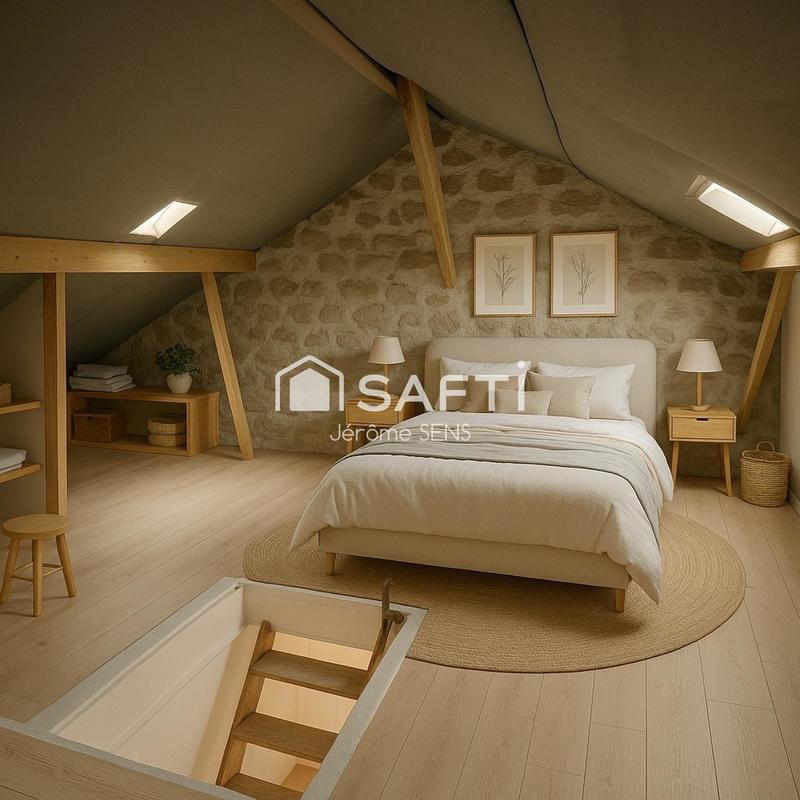 Maison - 80 m² - 4 pièces