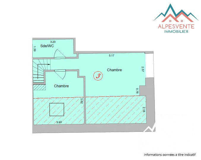 Appartement - 90 m² - 4 pièces