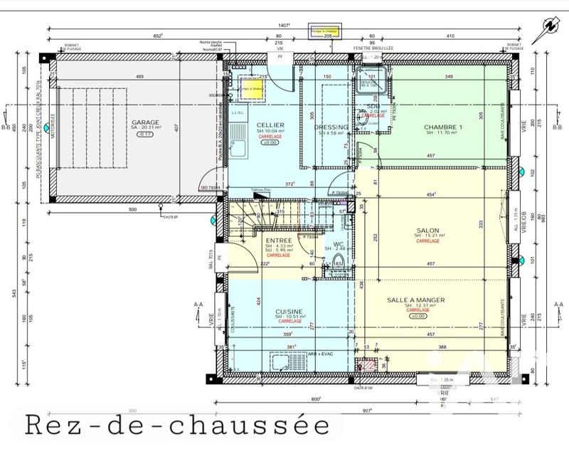 Maison - 145 m² - 7 pièces