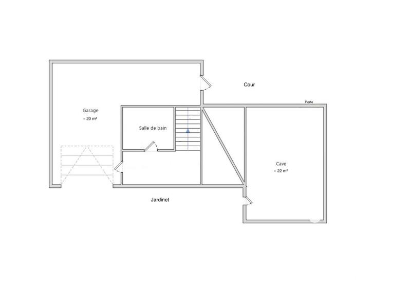 Maison - 80 m² - 3 pièces