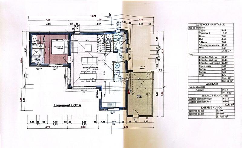 Terrain constructible - 586 m²