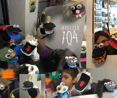 Fabrication de marionnettes chaussettes