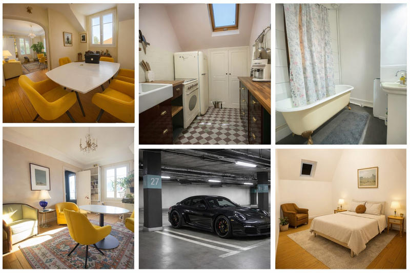 Appartement - 77 m² - 5 pièces