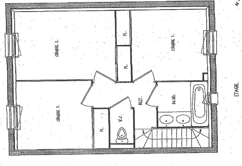 Maison - 80 m² - 4 pièces