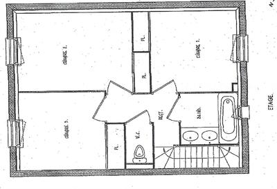 Maison - 80 m² - 4 pièces