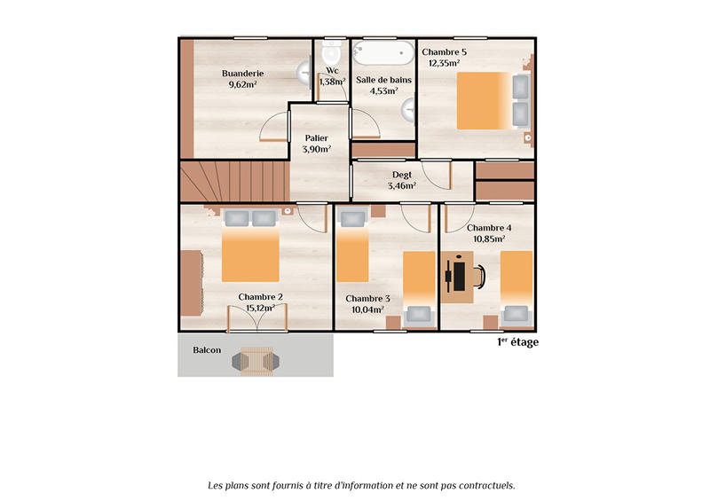 Maison - 144 m² - 6 pièces