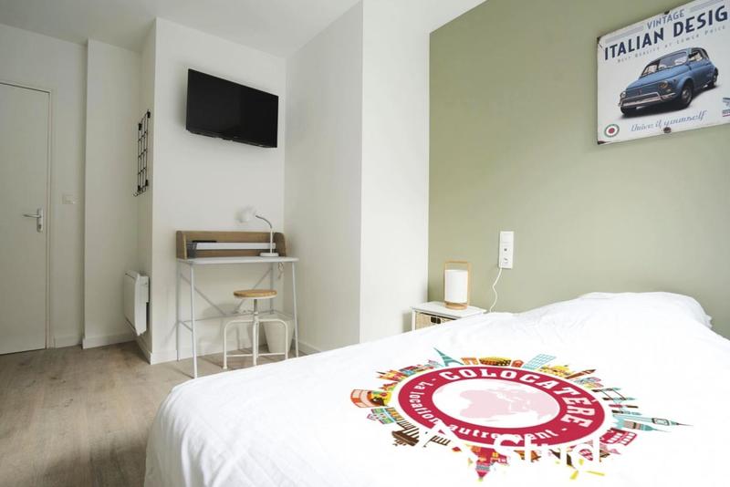 Chambre - 10 m² - 1 pièce