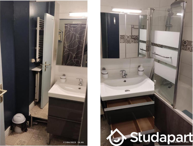 Chambre - 11 m² - 1 pièce