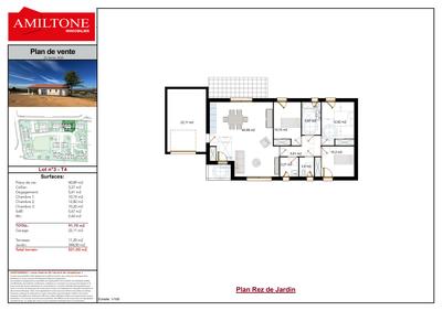 Maison - 92 m² - 4 pièces